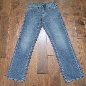 Old Navy Men's Straight Jeans - Dark Blue